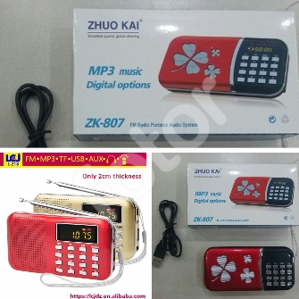 [FREESHIP] LOA CẮM THẺ, USB, ĐÀI FM A-100, ZHOU KAI ZK-807, NONTAUS B851