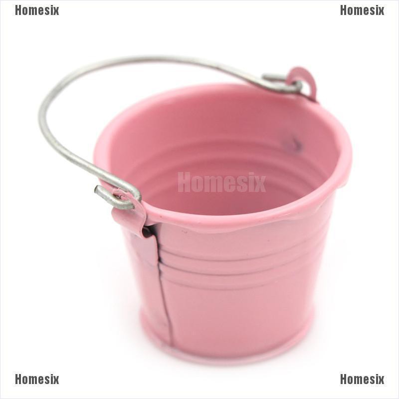 [HoMSI] Mini Cute Bucket Colored Wedding Party Favor Keg Box Gift Pail Candy Lolly SUU