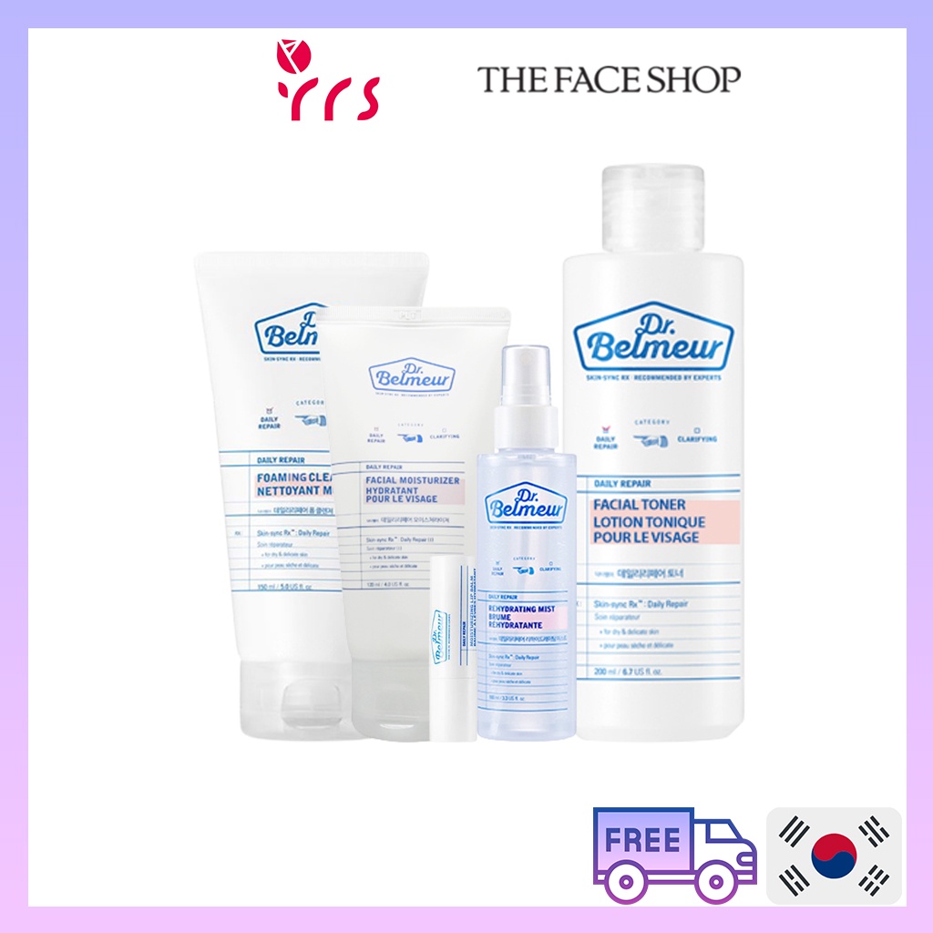 The Face Shop (Hàng Mới Về) Sữa Rửa Mặt Tạo Bọt Dr Belmeur Hàn Quốc Dưỡng Ẩm Phục Hồi Da