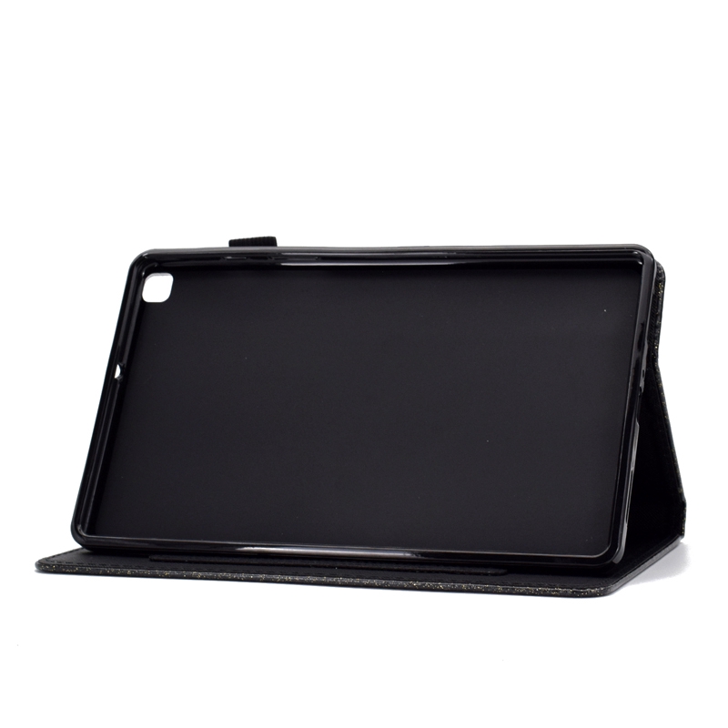 Vỏ bảo vệ Glitter book style case for Samsung Galaxy Tab S6 Lite cover Ốp lưng SM-P610 P615 P617 fashion shinning holder Bao da