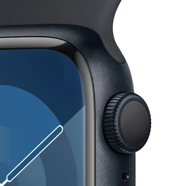 Đồng hồ Apple Watch Series 9 45mm  Viền nhôm - Dây cao su