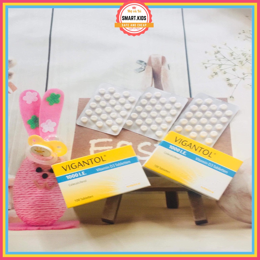 Vitamin Vigantol D3 bổ sung Vitamin D3 và tăng chiều cao cho bé