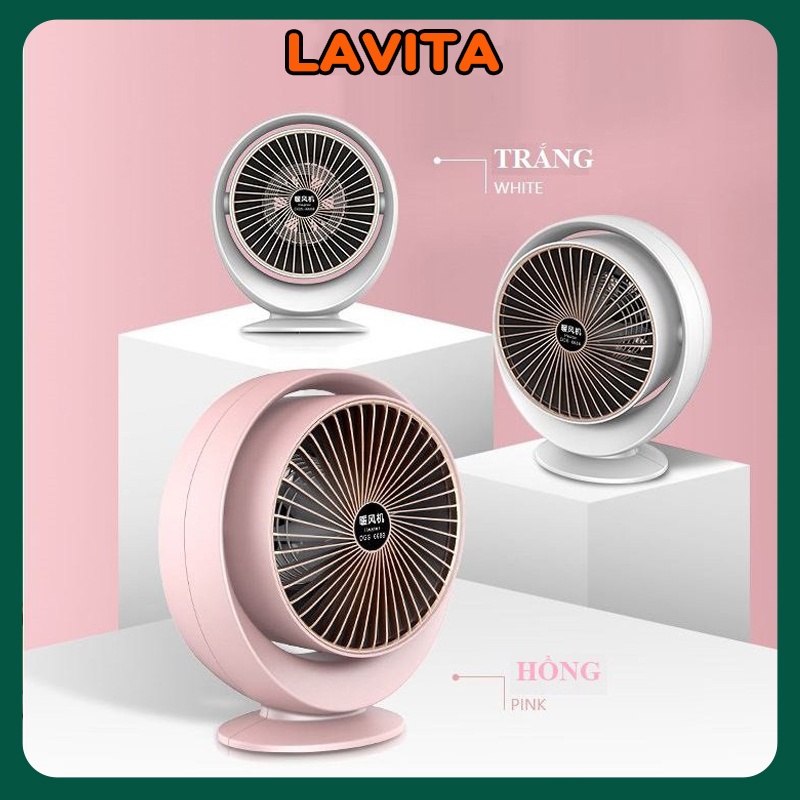 Quạt Sưởi Ấm Mini Quạt Sưởi Hình Gấu Để Bàn Tiết Kiệm Điện - LAVITA