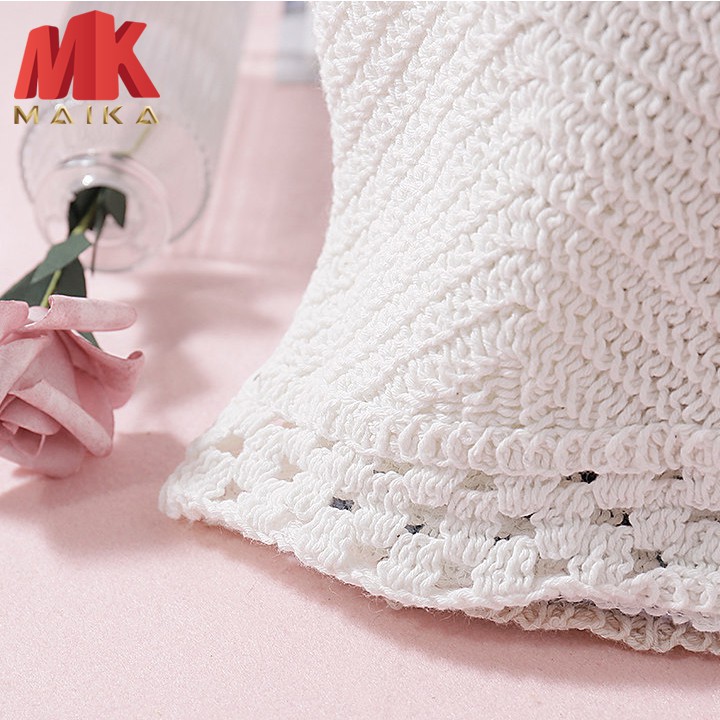 Áo Lưới Đi Biển MK MAIKA Mẫu Mới Móc Len MKF006 Trắng | BigBuy360 - bigbuy360.vn