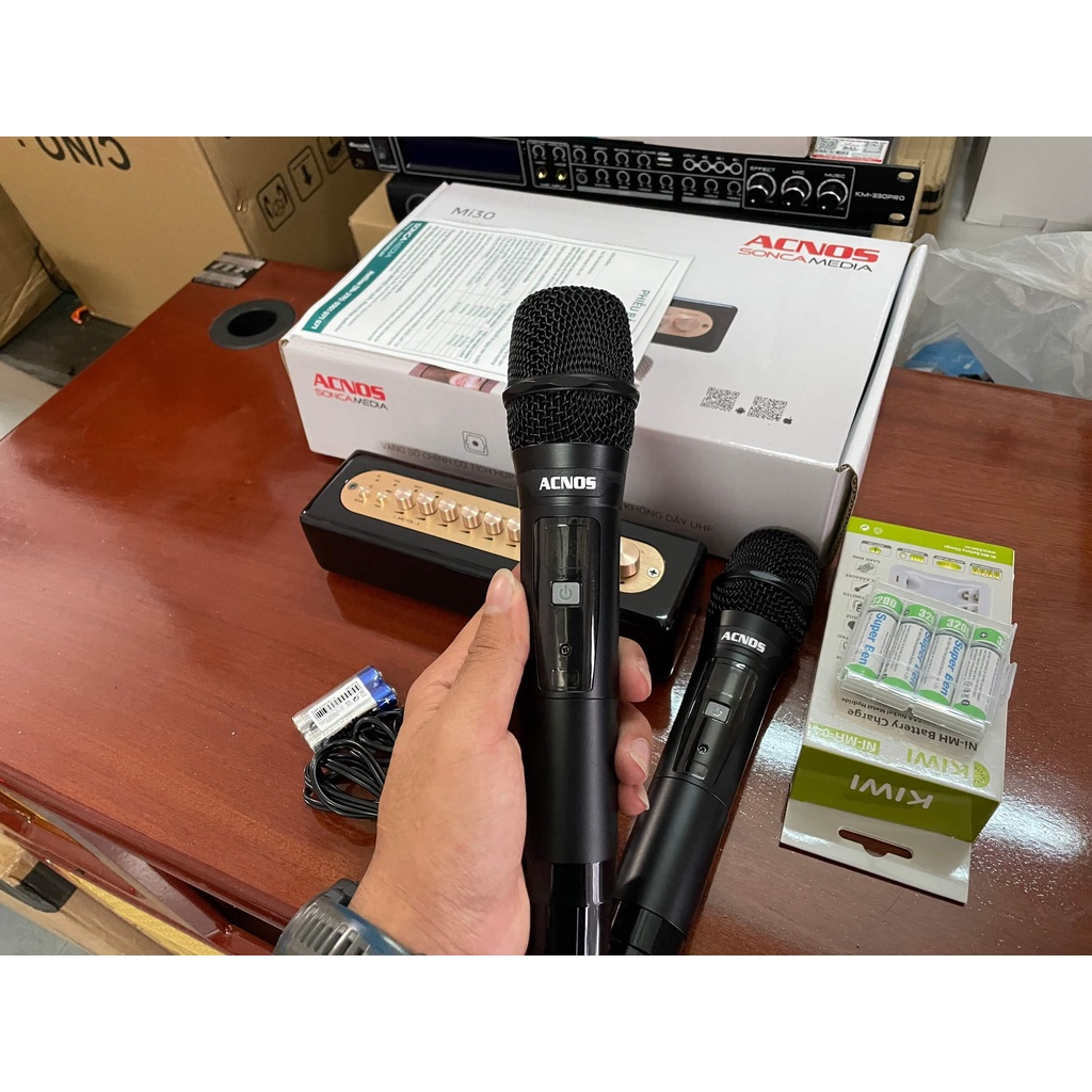 Vang số chỉnh cơ Acnos Mi30 - Tích hợp Micro