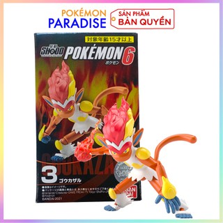 SHODO POKEMON 6 | Đồ chơi mô hình