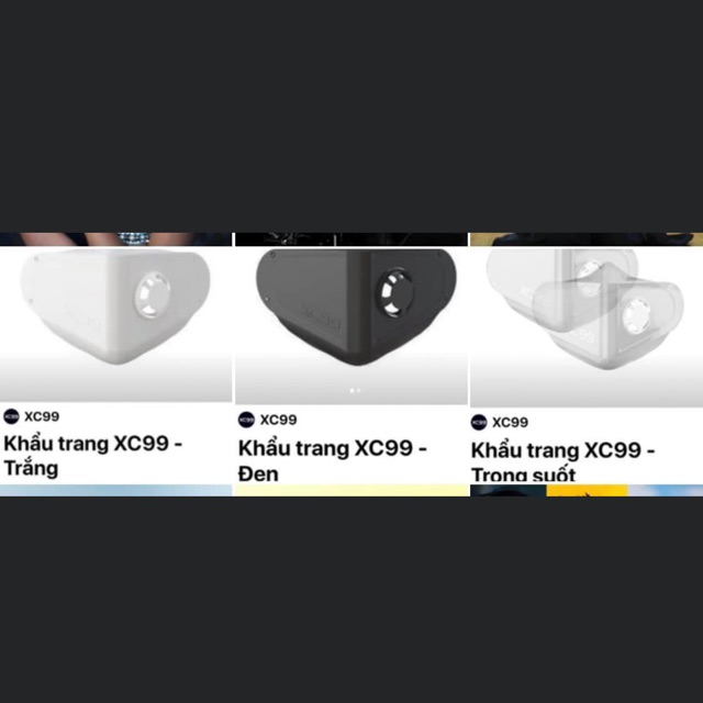 KHẨU TRANG NHỰA SC99