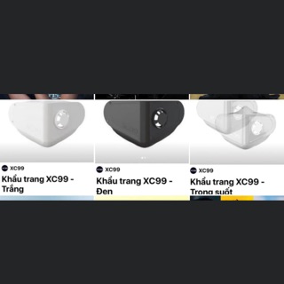 KHẨU TRANG NHỰA SC99