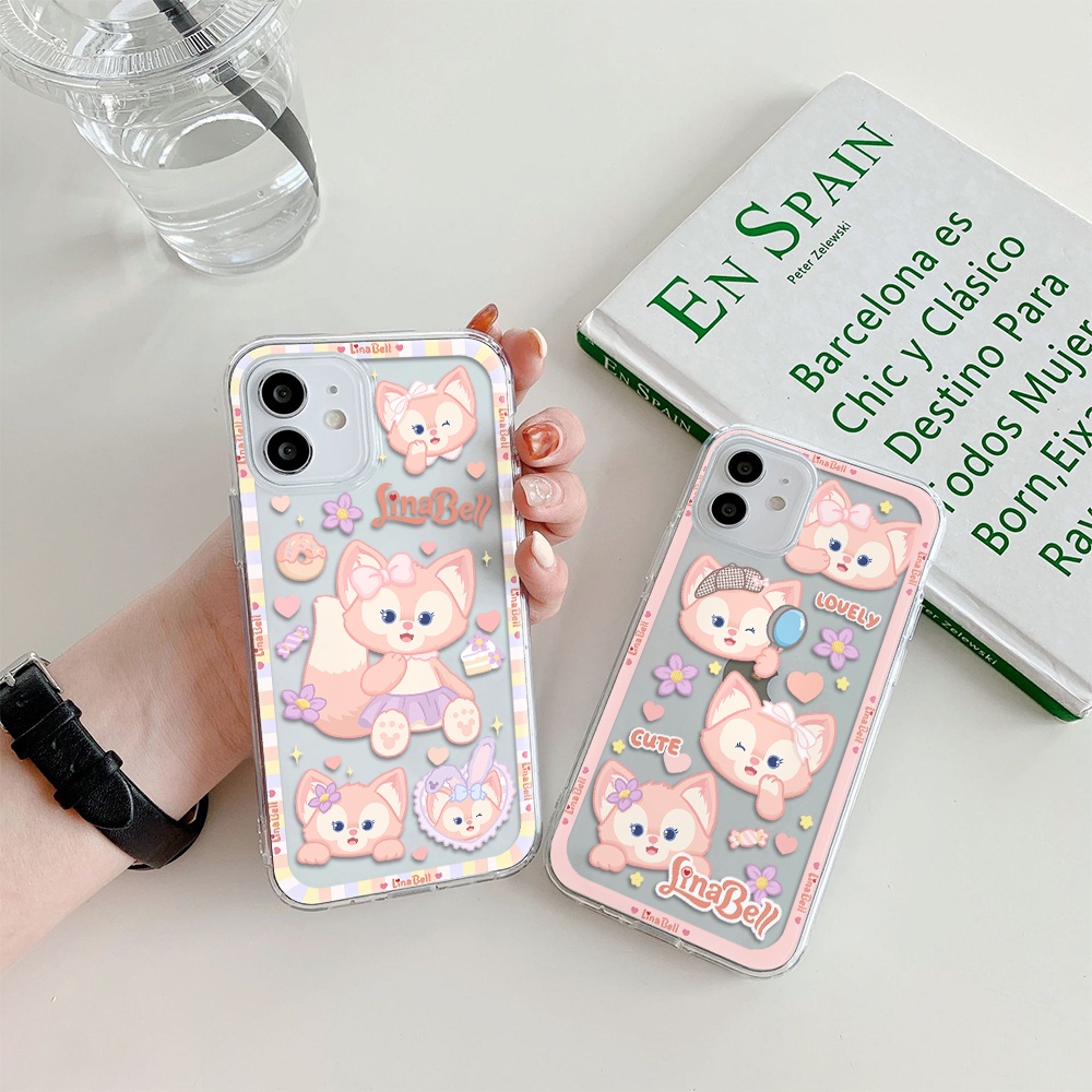 Ốp Điện Thoại Tpu Dẻo Họa Tiết Disney Linabell Cho iPhone 11 12 13 pro max XS X XR XSMax 7 8 6 6s plus 5 4 SE 2020