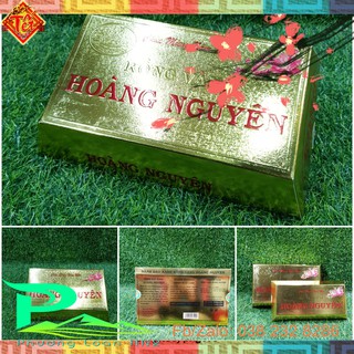 Bánh đậu xanh Rồng Vàng Hoàng Nguyên thoi vàng - Hộp 350g