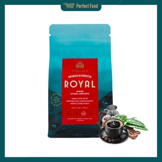 Gói cà phê bột rang xay royal folliet ground coffee 250gr