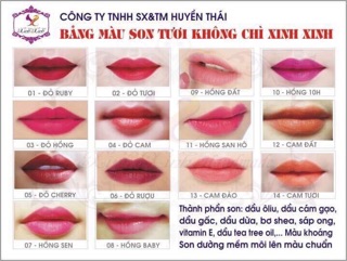 SON HANDMADE Không chì