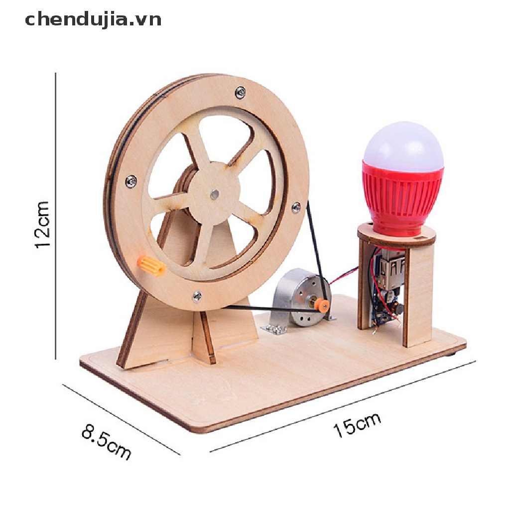 Máy Phát Điện Quay Tay Thí Nghiệm Vật Lý DIY Thiết Thực Cho Học Sinh