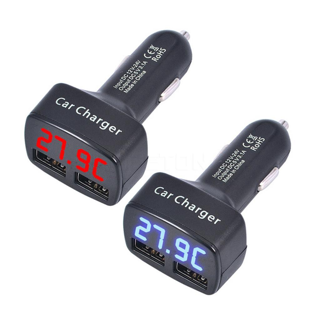Bộ điều hợp điện áp DC 5V 3.1A Tester 4 In 1 Dual USB Màn hình LED kỹ thuật số loa bluetooth