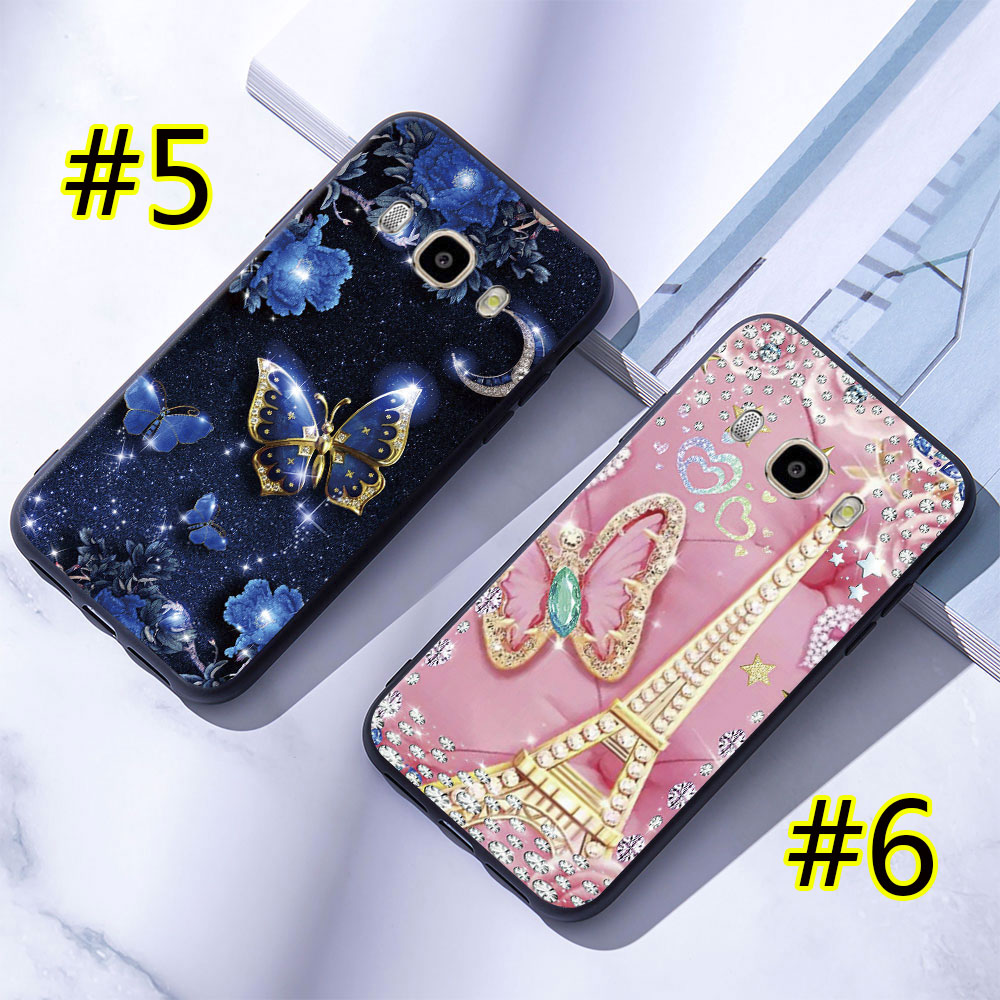 Ốp Điện Thoại Mềm Samsung Galaxy J5 / J7 2015 / 2016 / 2017 Pro Bướm Kim Cương | BigBuy360 - bigbuy360.vn