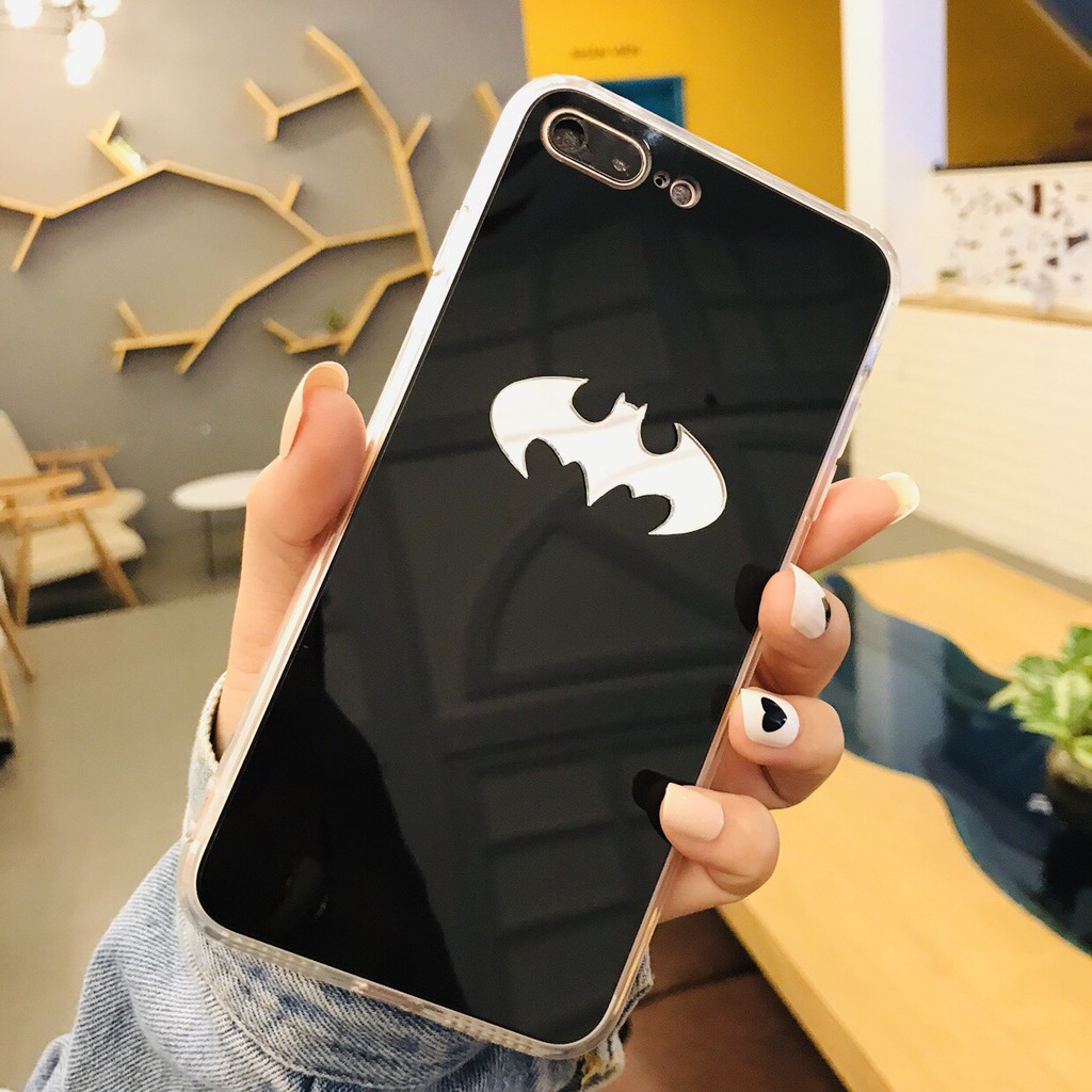 [ SAMSUNG ] Ốp Lưng Super, Bat Gương 3D - Lưng Silicon Giả Kính, Chữ Gương - | BigBuy360 - bigbuy360.vn