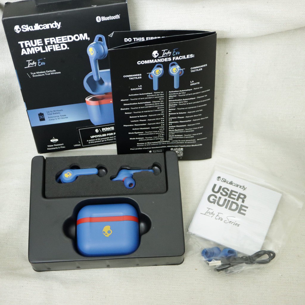 Puki shop / Tai nghe SKULLCANDY INDY EVO TRUEWIRELESS chính hãng -Tai nghe không dây bluetooth
