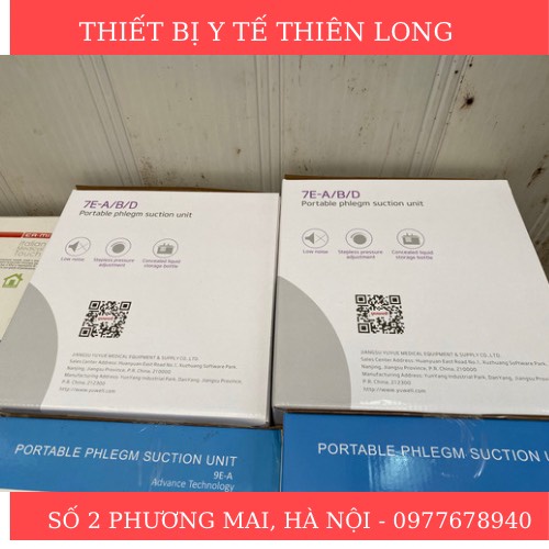 MÁY HÚT MŨI,HÚT DỊCH , HÚT ĐỜM 1 BÌNH YUWELL 7E-A