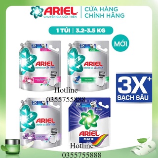 Nước Giặt Ariel Túi Sạch nhanh 3,5kg Giữ màu 3