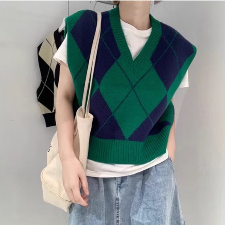 Áo khoác Cardigan dáng rộng phong cách Retro cho nữ | BigBuy360 - bigbuy360.vn