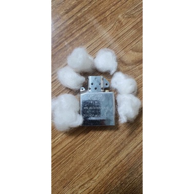 Bông zippo tháo từ ruột