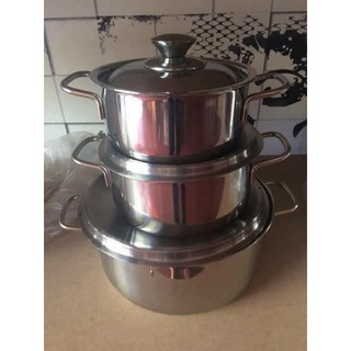 Bộ 3 nồi inox Sharp