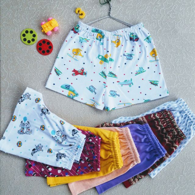 Quần sọt cho bé gái trai