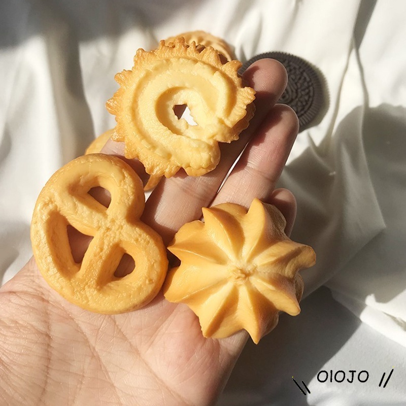 Kẹp Tóc Hình Bánh Quy Dễ Thương Ngộ Nghĩnh