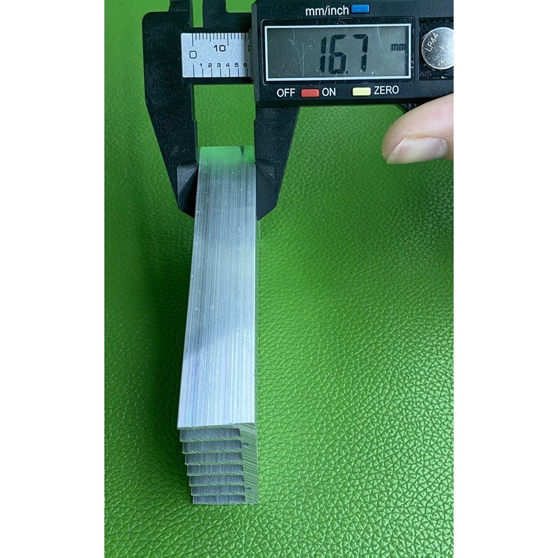Combo 10 Nhôm tản nhiệt 8 cánh 90x43x17mm - linh kiện điện tử QUỲNH DIỄN