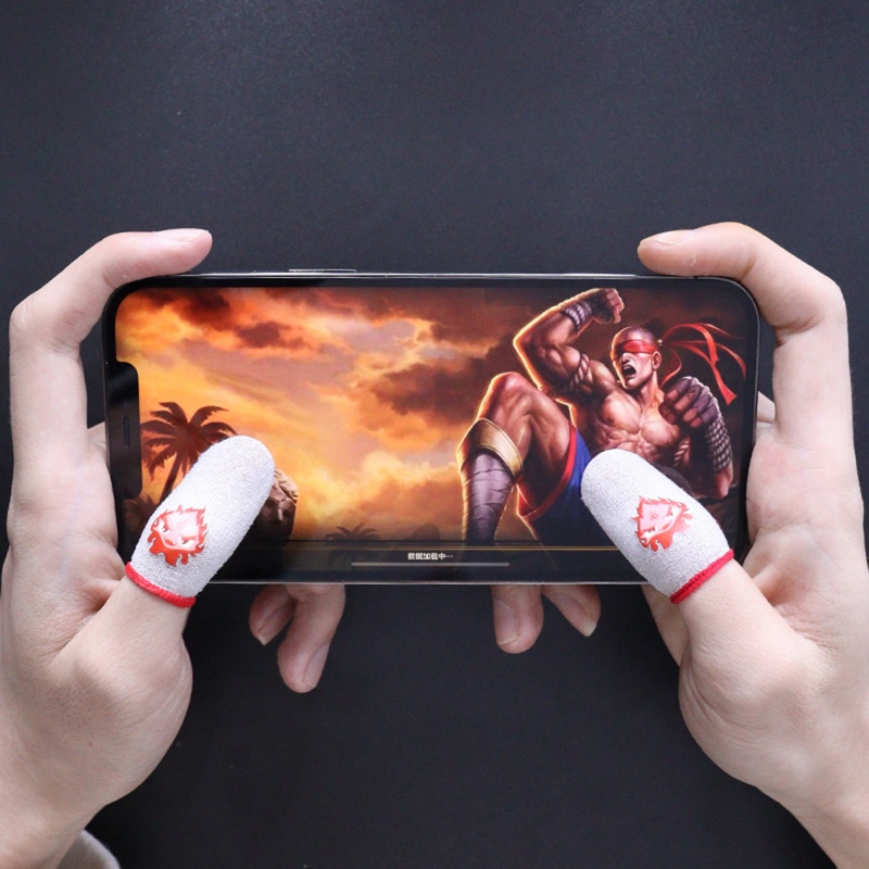 Vỏ Bọc Ngón Tay Chống Mồ Hôi Thoáng Khí Cho Tay Cầm Chơi Game Điện Thoại
