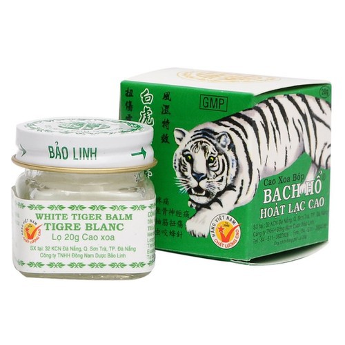 Bạch Hổ Hoạt Lạc Cao 20g cao xoa bóp ngoài da