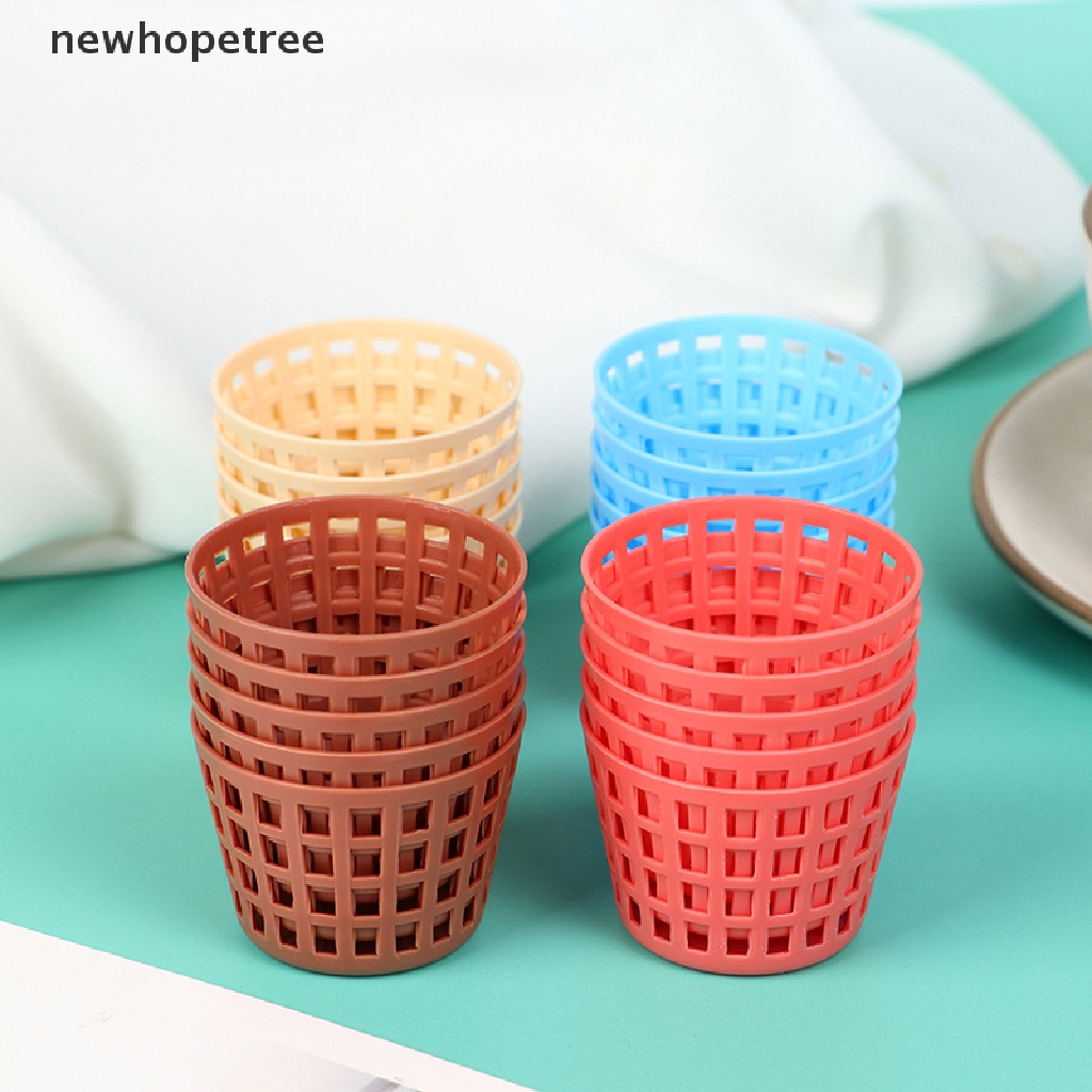 Set 5 Giỏ Mini Dễ Thương Dùng Để Trang Trí Nhà Búp Bê 1 / 12