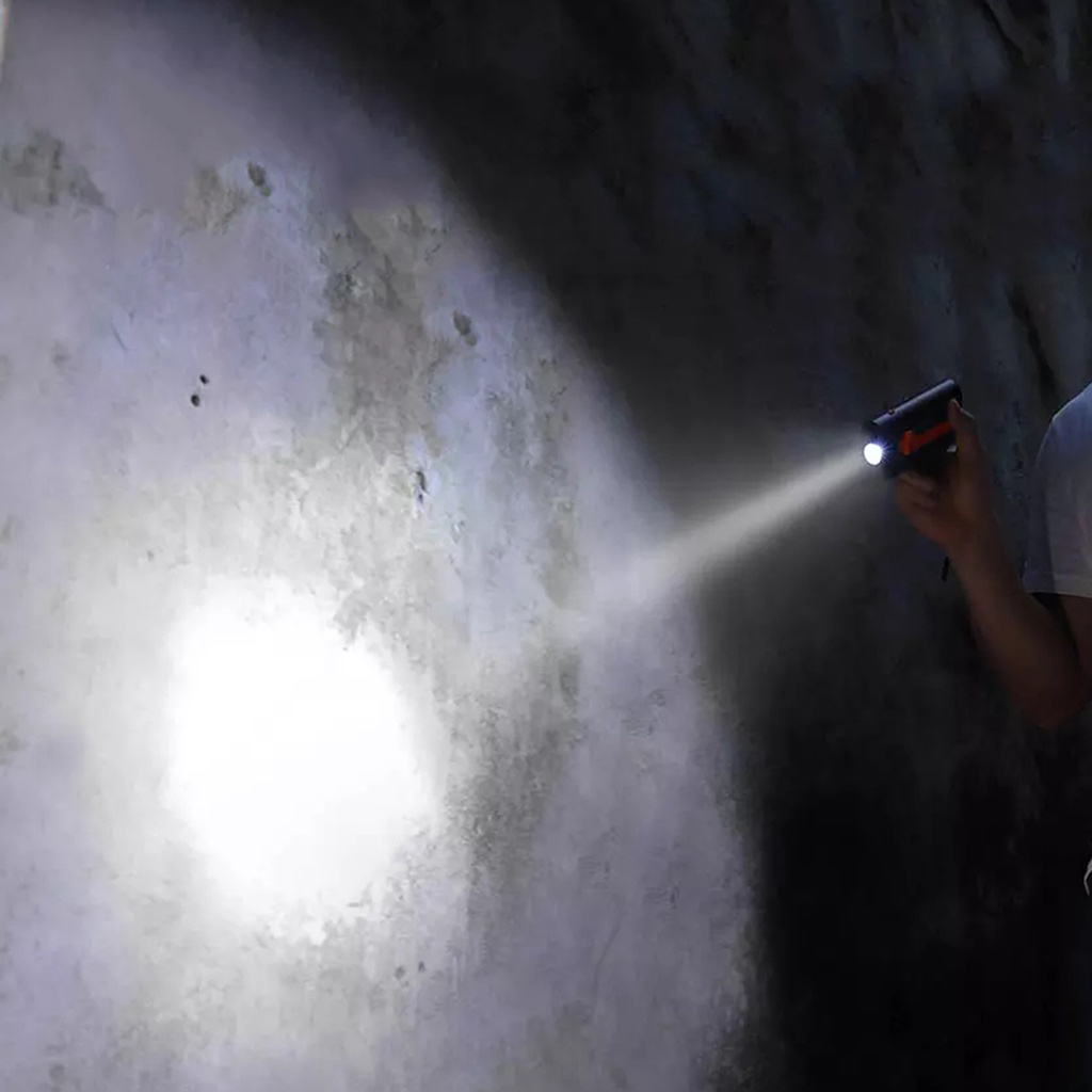 Đèn Pin Tích Hợp Radio Cầm Tay Đa Năng Tiện Dụng