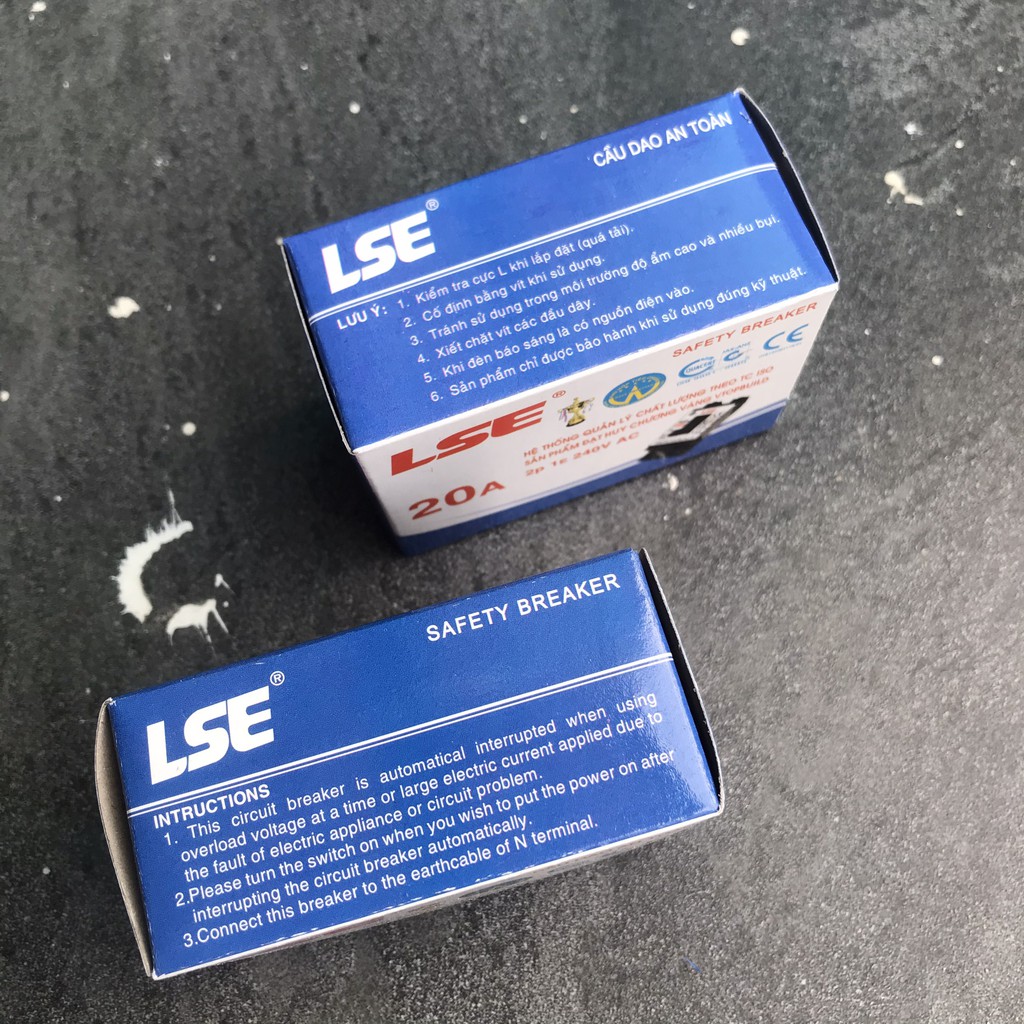Át | Aptomat  LSE 20A - 30A Loại có hộp