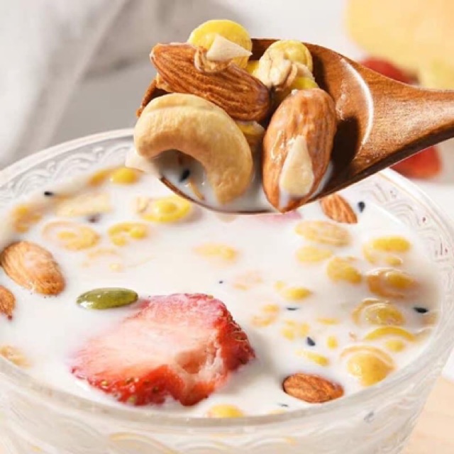 SẴN HCM NGŨ CỐC YẾN MẠCH MIX TRÁI CÂY-HẠT GIẢM CÂN-TĂNG CÂN TÚI YOGURT | BigBuy360 - bigbuy360.vn