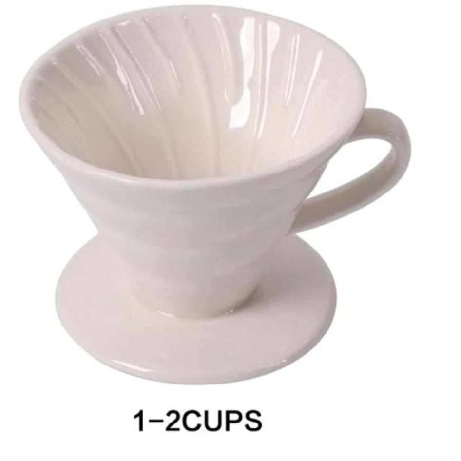 ・➷ Ly Uống Cà Phê Nhỏ Giọt Bằng Gốm V60