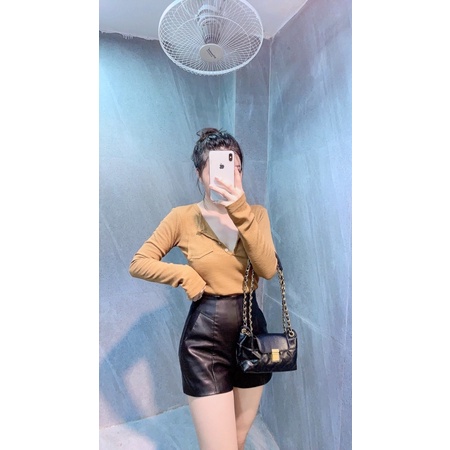 [ CÓ ẢNH THẬT + VIDEO TỰ QUAY ] Áo Len Tăm From Ôm Đuôi Tôm Có 3 Màu Cho Các CE Mix Đồ Nha Hàng Đẹp Loại 1 | BigBuy360 - bigbuy360.vn