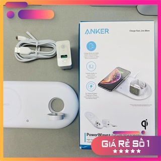 [Chính Hãng Anker] Sạc Không Dây PowerWave+ kiêm giá đỡ Watch