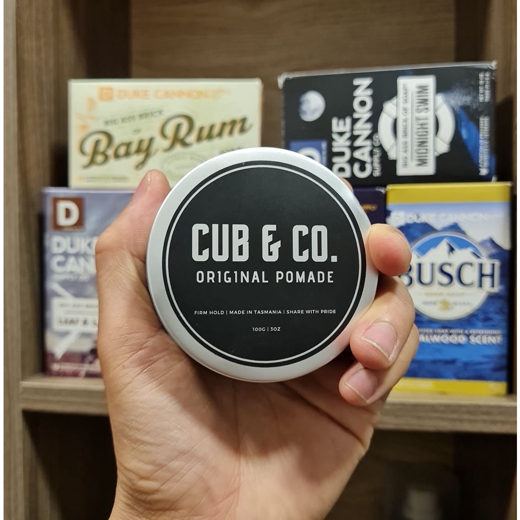 [CHÍNH HÃNG] Pomade vuốt tóc Cub Co Original Pomade 100gr cao cấp Australia