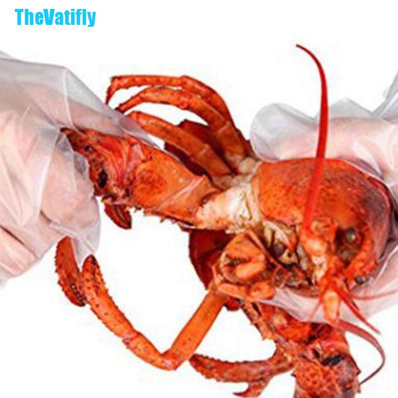 Bộ 100 Găng Tay Nhựa Dùng Một Lần Tiện Dụng