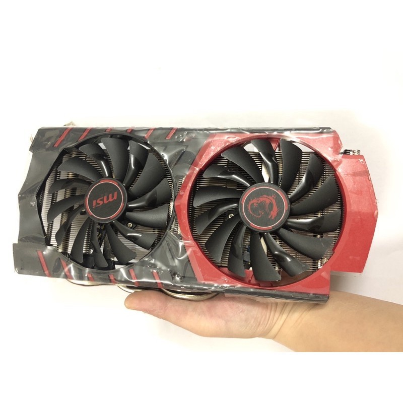 Bộ tản nhiệt mới cho vga msi gtx 950 960 (khoảng cách giữa 2 tâm ốc 58mm)