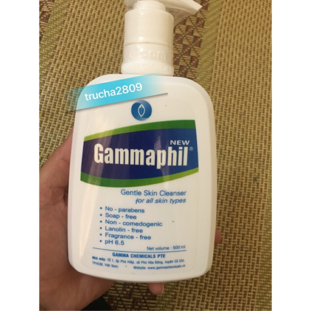 Sữa rửa mặt chuyên dụng Gammaphil