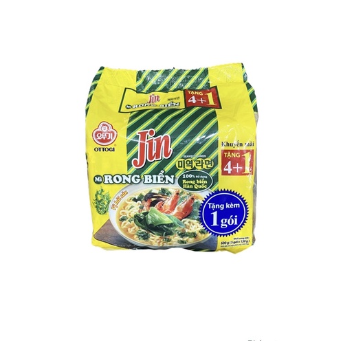 Mì Rong biển 120g lốc 5 gói Mì Hàn công nghệ Hàn quốc