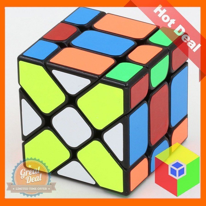 Rubik 3x3 biến thể hình xiên MoYu Fisher