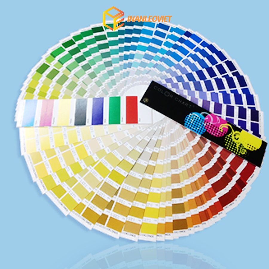 Cây bảng màu Pantone CMYK Colorchart đầy đủ chi tiết 3.060 màu sắc giấy C150