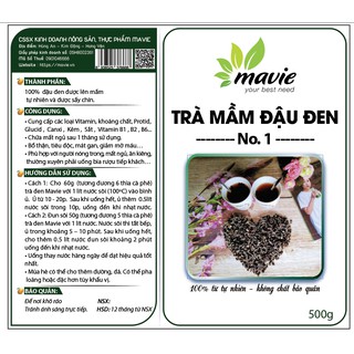 Trà mầm đậu đen Mavie 500gr