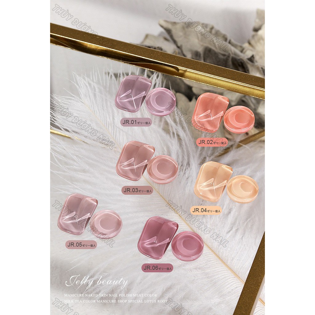 Sơn gel AS chính hãng chai đỏ mã JR 15ml