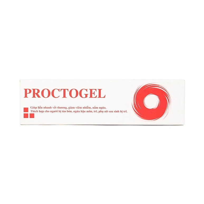 Gel Bôi Proctogel Giúp Liền Vết Thương, Làm Mát Da, Giảm Nấm Ngứa Do Trĩ