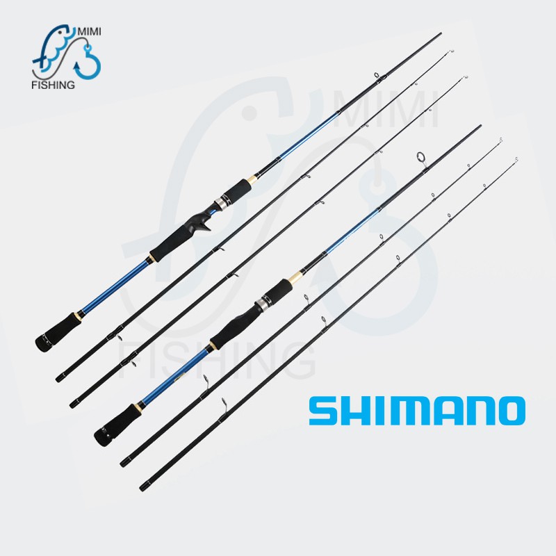 Cần câu lure 2 ngọn Shimano Fishing Of Catch M/ML tay máy ngang – đứng 1m8, 2m1, 2m4