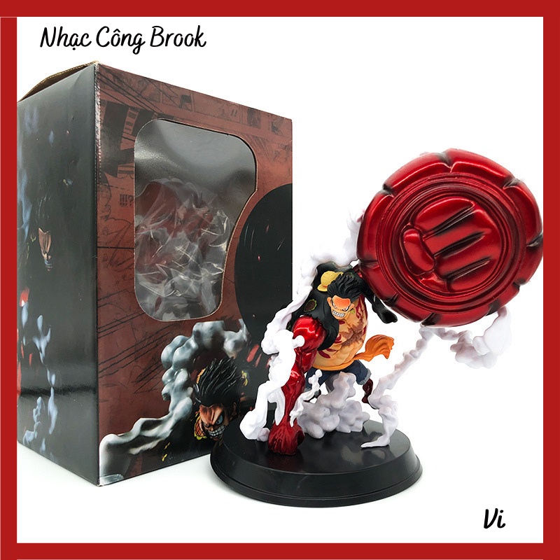 Mô Hình Luffy Nấm Đấm Siêu To  Luffy Gear 4 Snake Man Full Box Trạng Thái Chiến Đấu